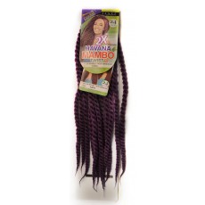2X HAVANA MAMBO TWIST BRAID 24 Inch # purple