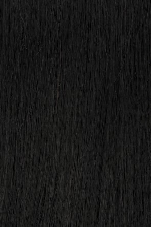 Dominican blow out straight 14 inch #1 zwart